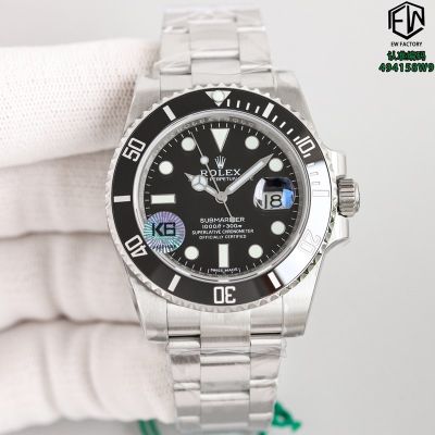 EW Factory ROLEX Sub Replica Submariner 3135 Automatic Movement Black Watch